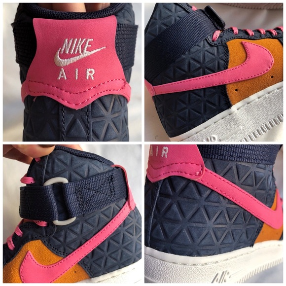 Nike Air Force 1 Suede High Top Sneakers - Picture 6 of 8